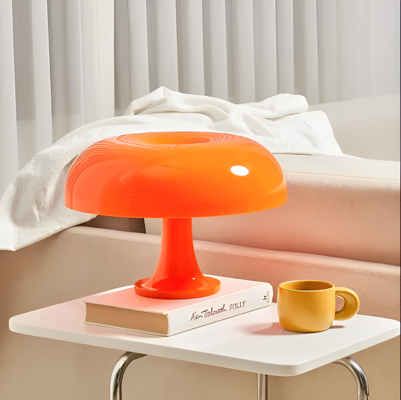 RetroGlow - Minimalistische LED-Schwamm-Tischlampe | Moderne LED-Technologie