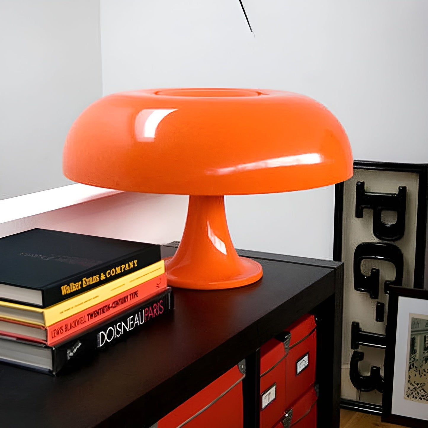 RetroGlow - Minimalistische LED-Schwamm-Tischlampe | Moderne LED-Technologie