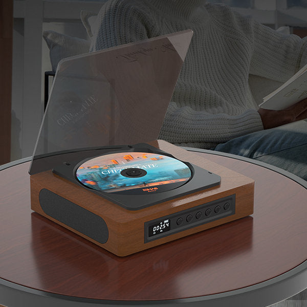 RetroSound - Bluetooth Typ-C Retro-CD-Player