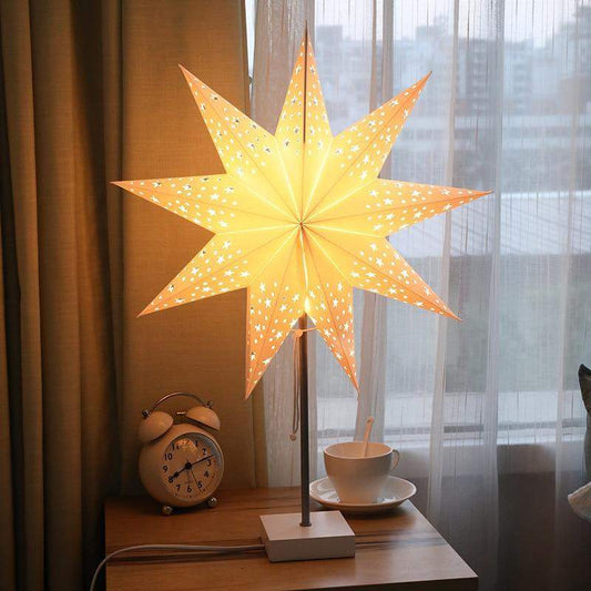 StellarGlow | Strahlende LED-Stern-Tischlampe