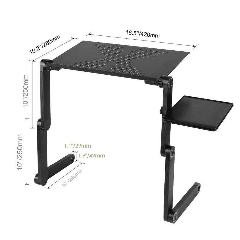 ErgoLift - Verstellbarer ergonomischer Laptopständer aus Aluminium
