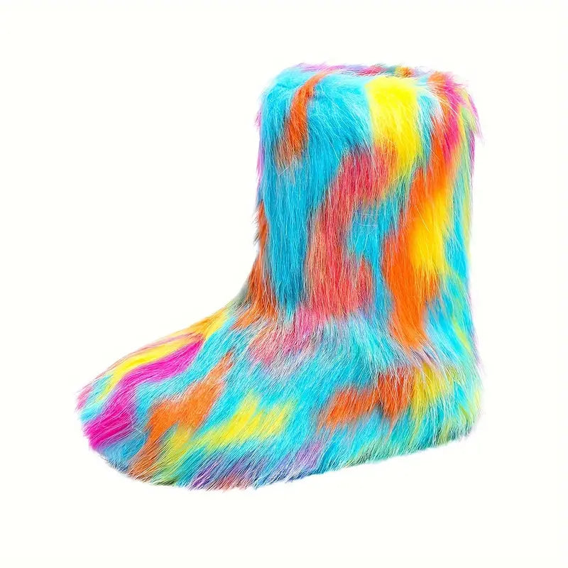 CuddleChic - Bequeme und stilvolle Stiefel aus Kunstfell für Frauen