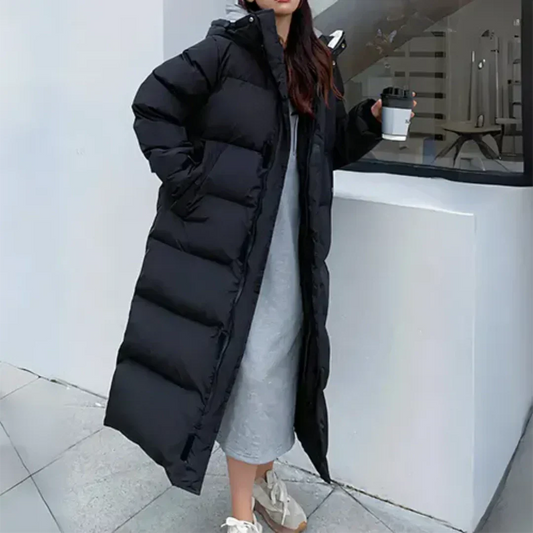 WarmElegance - Puffer-Winterdaunenjacke für Damen | Modischer Schutz für die kältesten Tage