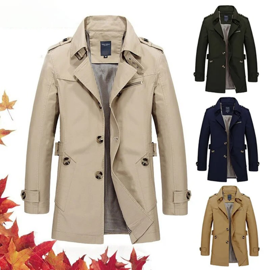 UrbanShield - Trenchcoat | Trendiges Design für jede Saison