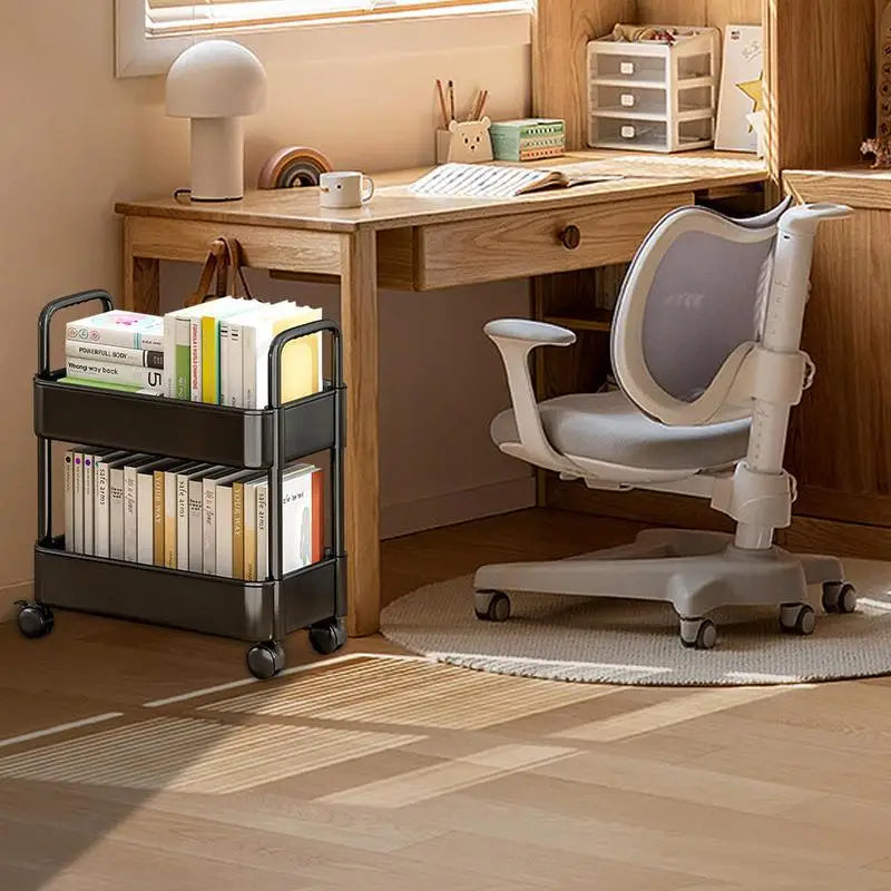 FlexiMove - Mobiler Bücherregalwagen mit Rädern | 50% RABATT