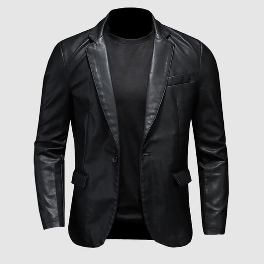 LederLuxe - Elegante Lederjacke | Figurbetonter Schnitt für mühelosen Chic