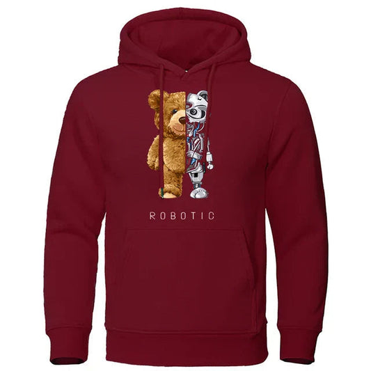 CozyChic - Teddy-Bone-Hoodie | Perfekter Hoodie für jeden Tag