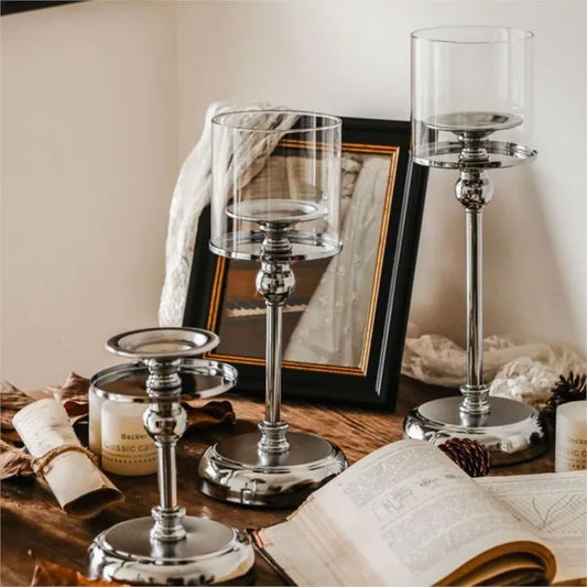 LumiElegance - Eleganter nordischer Kerzenhalter für die Wohnkultur