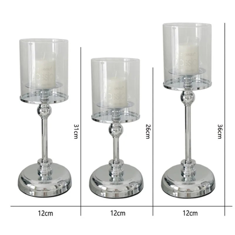 LumiElegance - Eleganter nordischer Kerzenhalter für die Wohnkultur