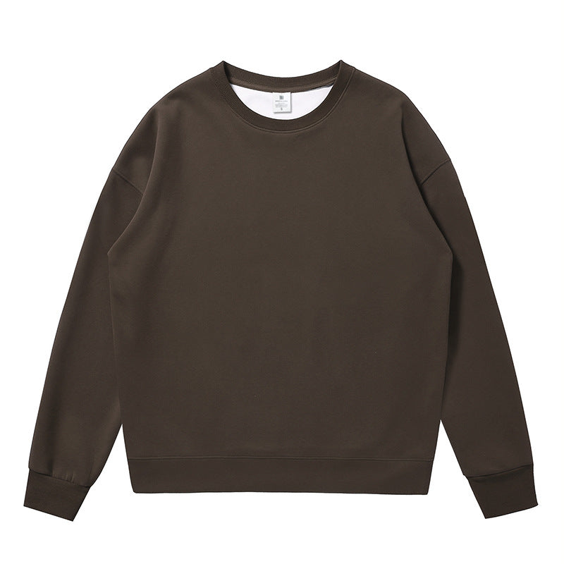 Matteo - Klassisches Fleece-Sweatshirt für Männer mit Rundhalsausschnitt