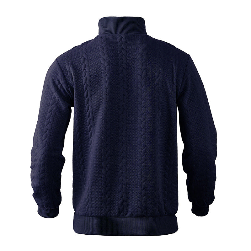 EleganceFlex - Pullover mit Viertelreißverschluss | Stilvoller Komfort für jeden Anlass