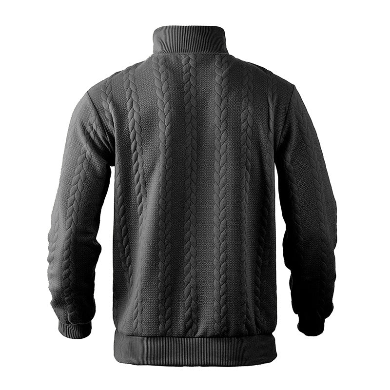 EleganceFlex - Pullover mit Viertelreißverschluss | Stilvoller Komfort für jeden Anlass