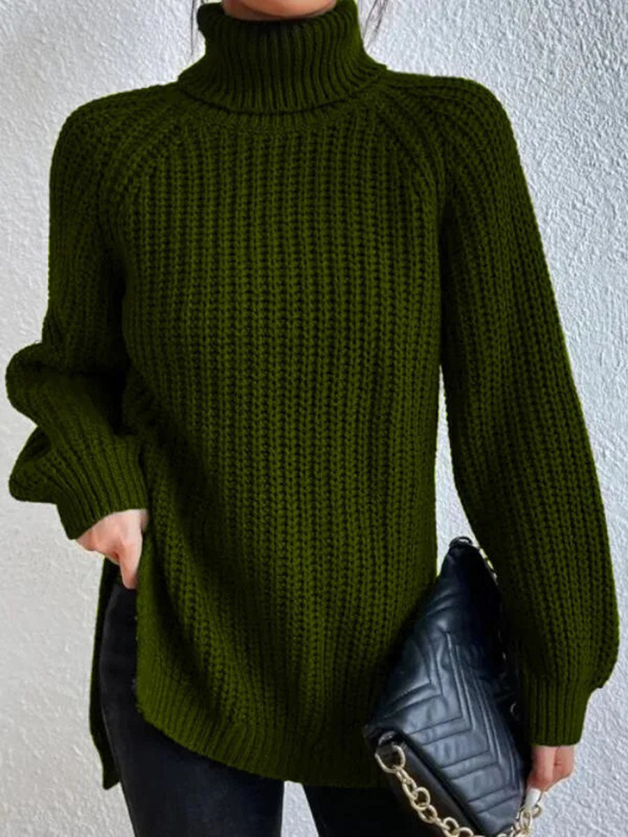 Esme - Luxuriöser warmer gestrickter Pullover für Frauen