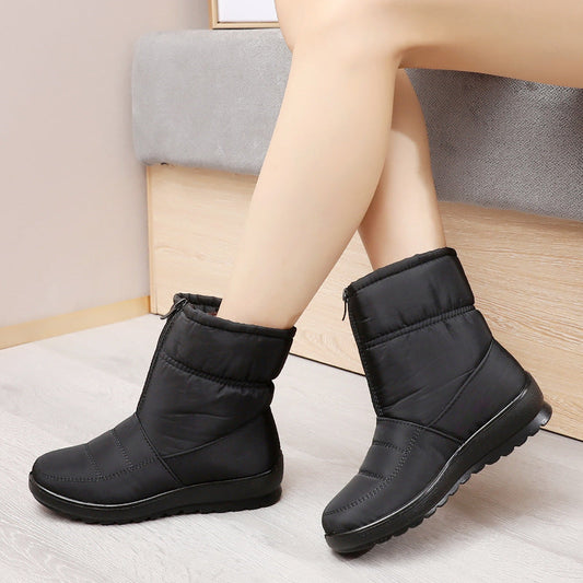 Brianna - Warme orthopädische wasserdichte Stiefel