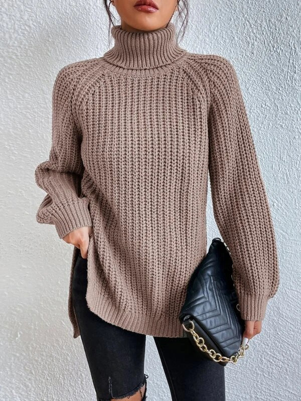 Esme - Luxuriöser warmer gestrickter Pullover für Frauen
