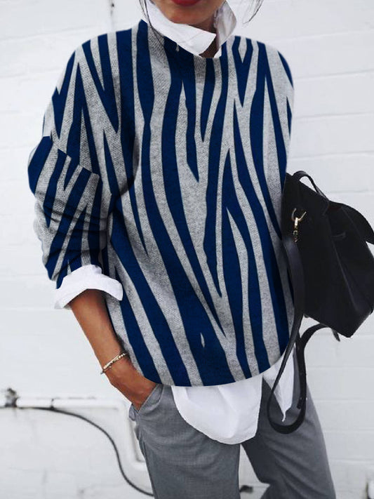 ChicAura - Modischer Pullover mit Print
