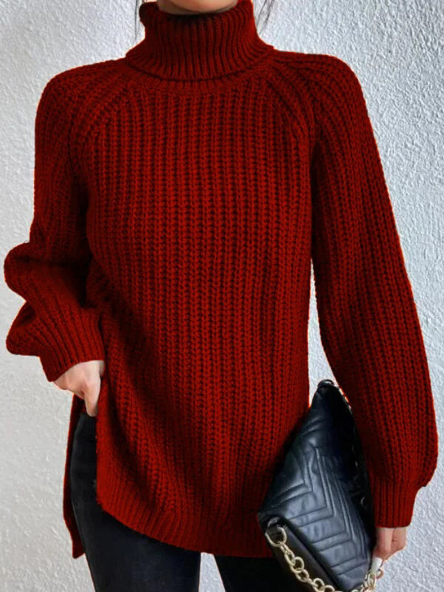 Esme - Luxuriöser warmer gestrickter Pullover für Frauen