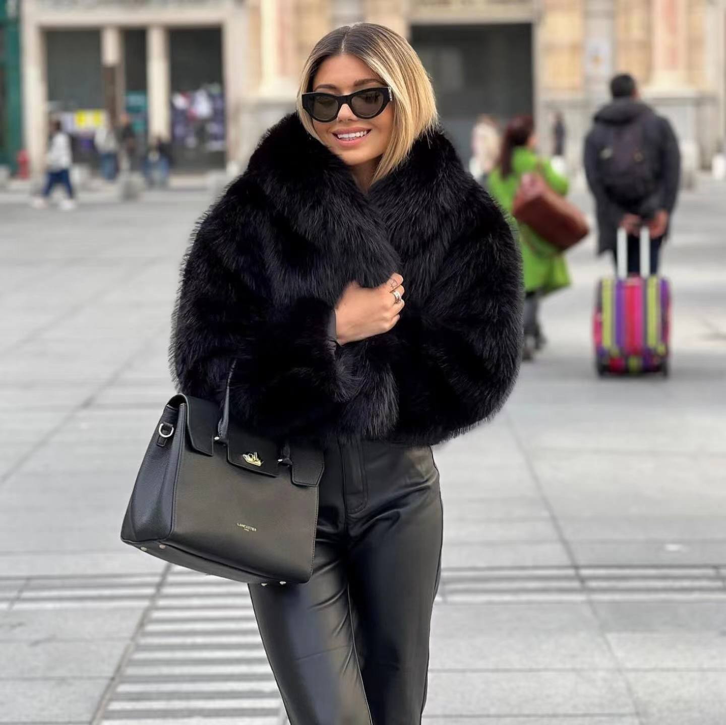 FurLux | Varm, stilfuld pelsjakke til vinteren