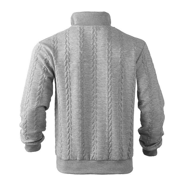 EleganceFlex - Pullover mit Viertelreißverschluss | Stilvoller Komfort für jeden Anlass
