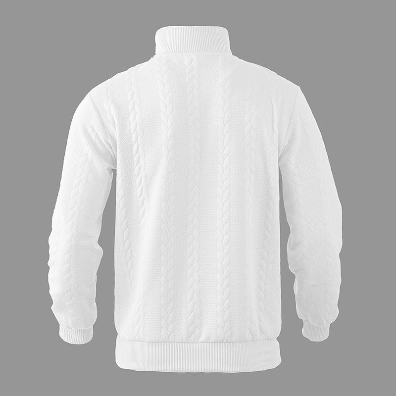 EleganceFlex - Pullover mit Viertelreißverschluss | Stilvoller Komfort für jeden Anlass