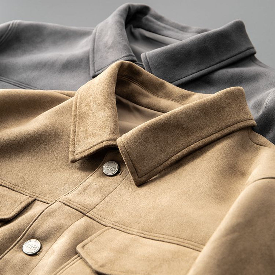 Xavian - Wildlederjacke | Langlebiges Design für jeden Anlass