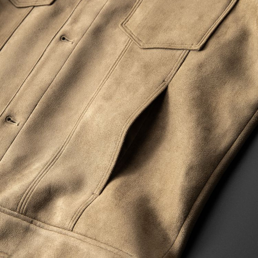 Xavian - Wildlederjacke | Langlebiges Design für jeden Anlass