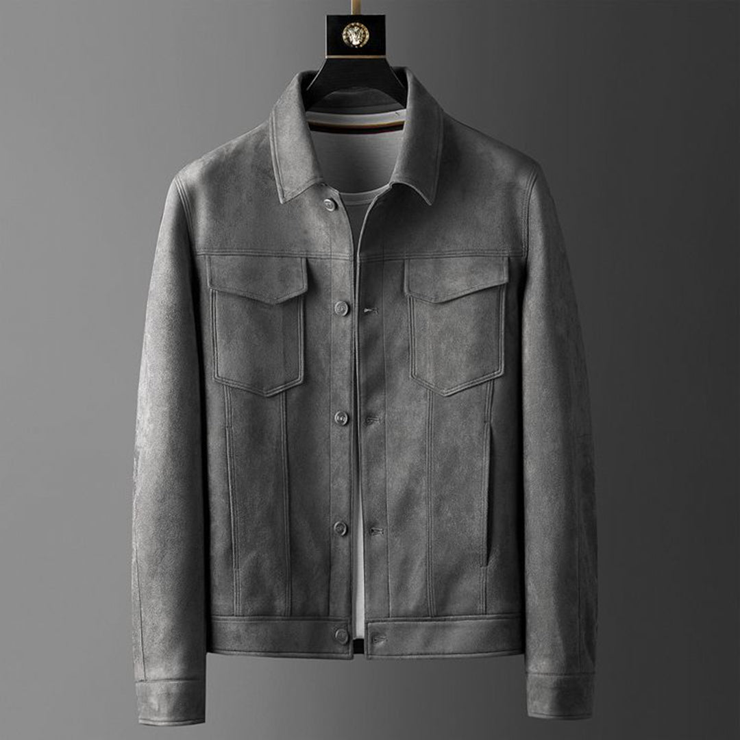 Xavian - Wildlederjacke | Langlebiges Design für jeden Anlass