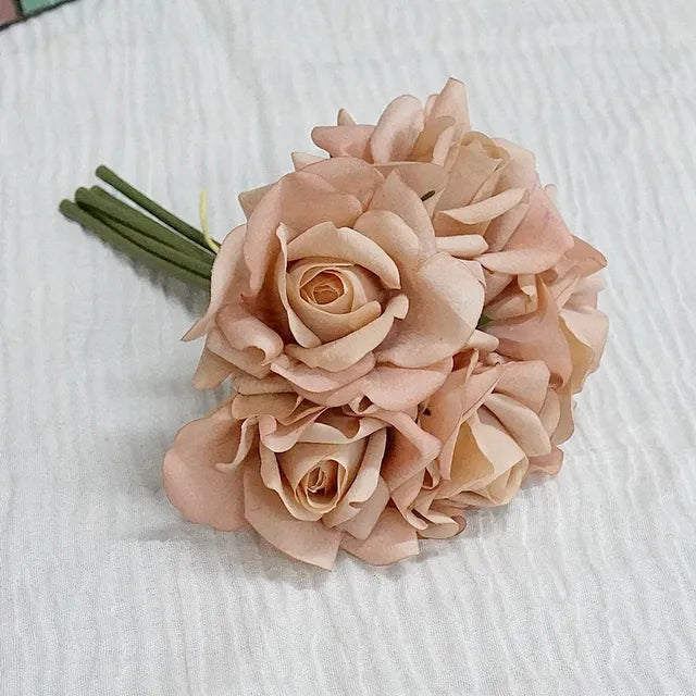Variant image for Kunstigt Blomsterbuket i Latex – Elegant 25 cm Buket til Bryllupper og Dekoration, Vedligeholdelsesfri og Holdbar-5