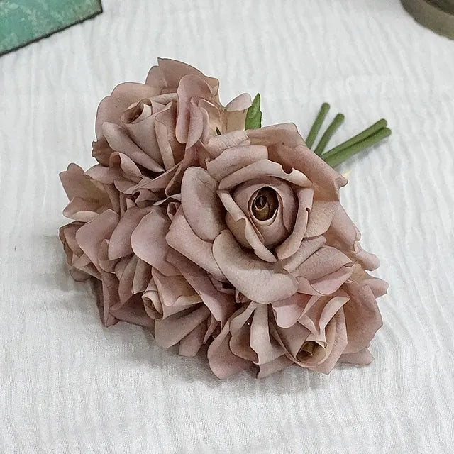 Variant image for Kunstigt Blomsterbuket i Latex – Elegant 25 cm Buket til Bryllupper og Dekoration, Vedligeholdelsesfri og Holdbar-3