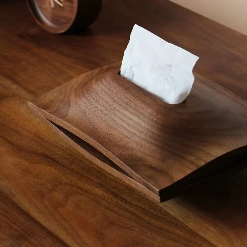Tissura - Hochwertige Papiertaschentuchbox aus Kiefernholz, minimalistisches Design