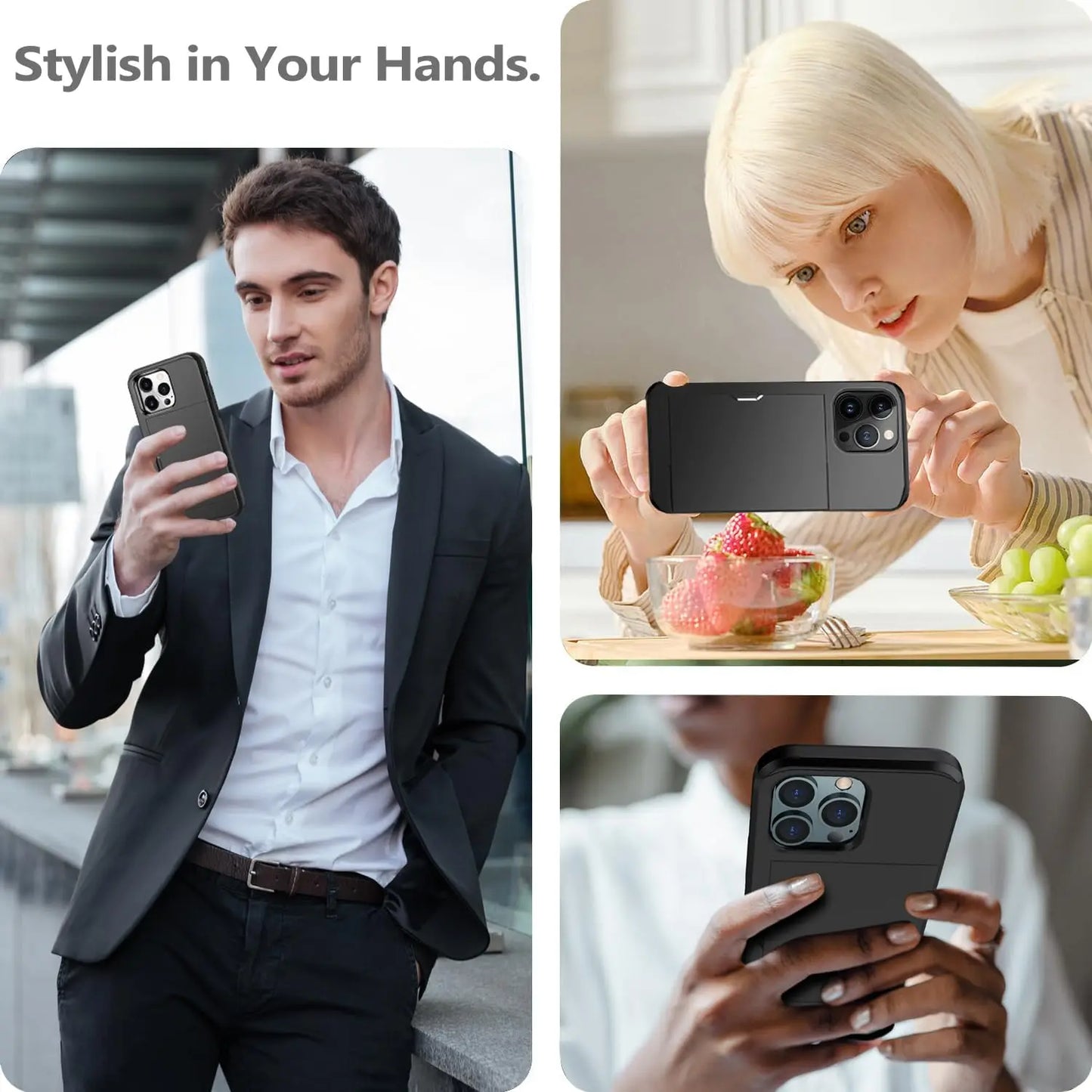 ShieldCase - iPhone-Case mit Kartenhalter