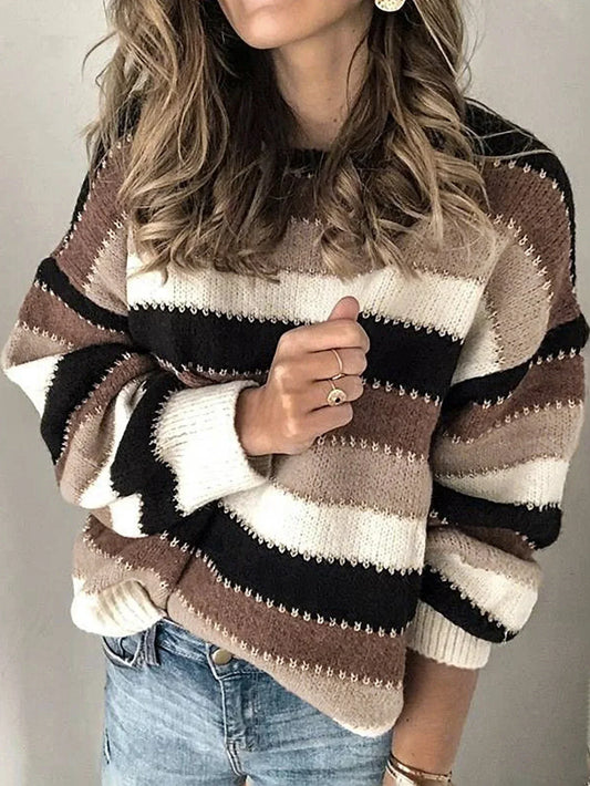 ColorElegance - Eleganter Pullover für Frauen | Stilvolle Akzente für jeden Anlass