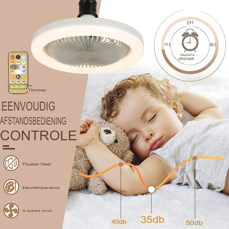 AirLight Pro - 3-in-1 Deckenventilator | Elegant und benutzerfreundlich