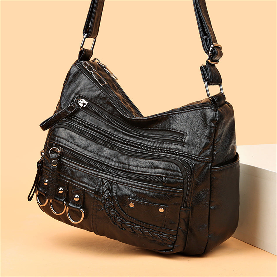 Giada - Vintage Tasche aus PU-Leder