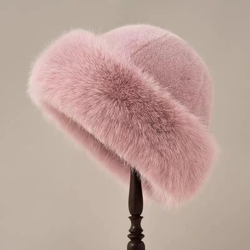 Martha - Elegante warme Pelzmütze | Warme Pelzmütze für luxuriösen Winterstil