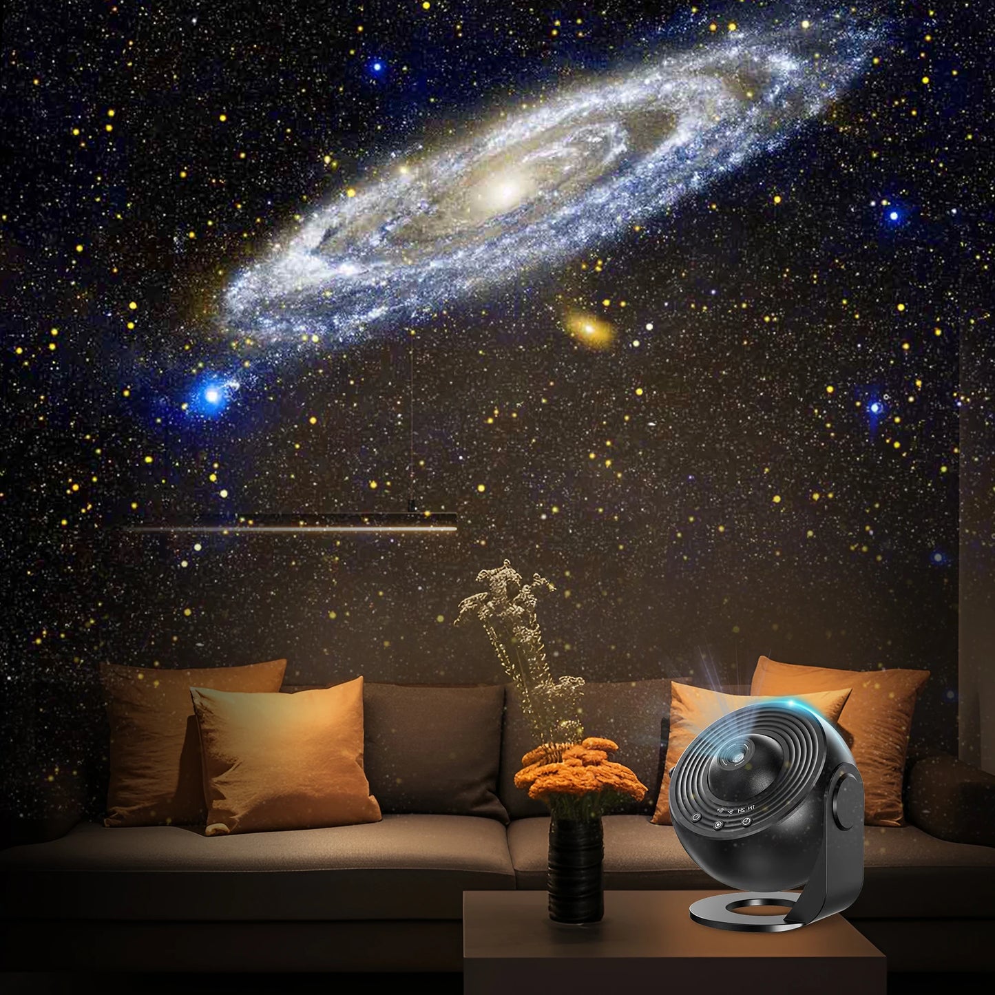Galaxy Planetarium Projektor – 13-in-1 Sternenhimmel & Universum Projektion, HD, Timer, Kinder-Nachtlampe & Dekoration