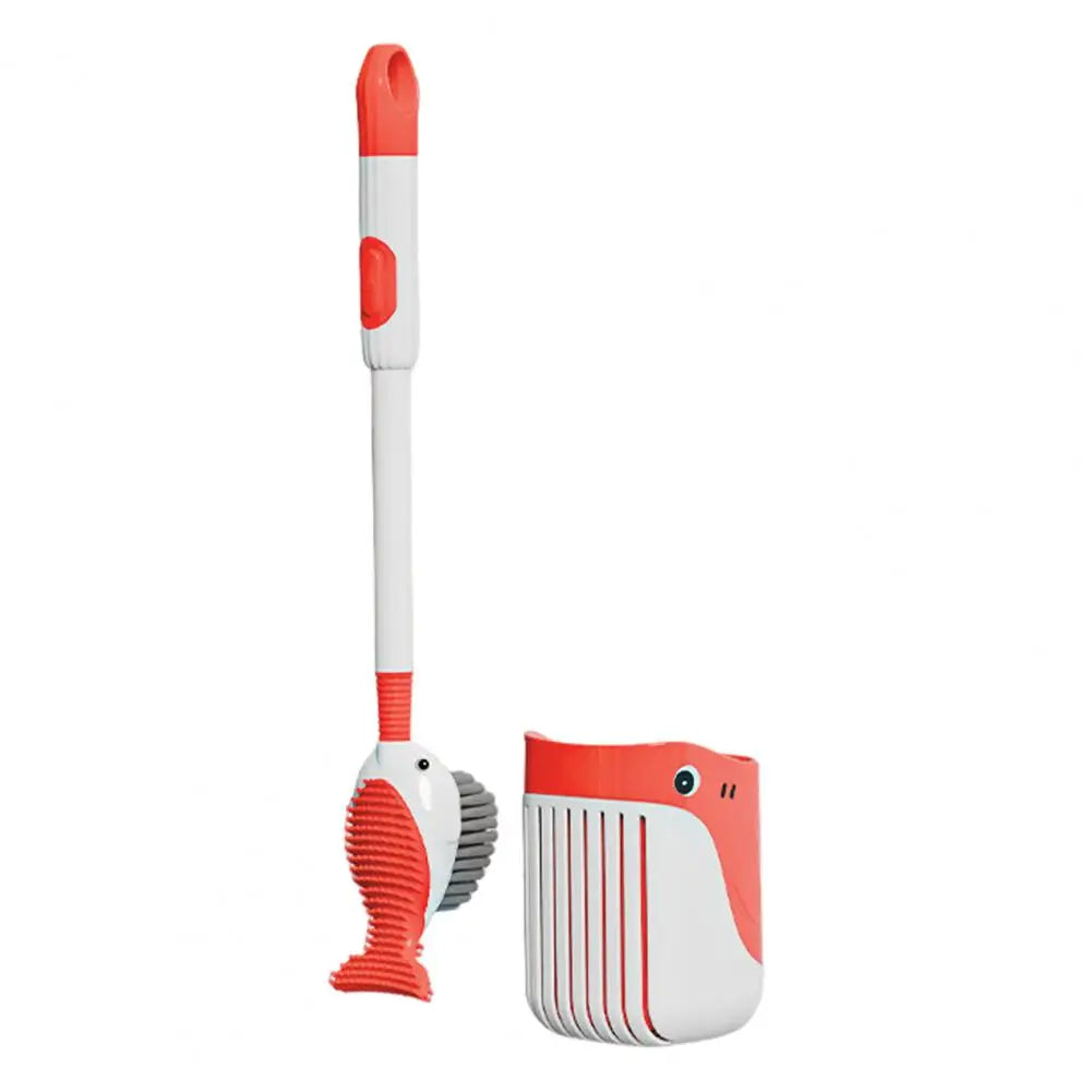 QuackClean | 360° Entenformige Toilettenbürste mit Halter