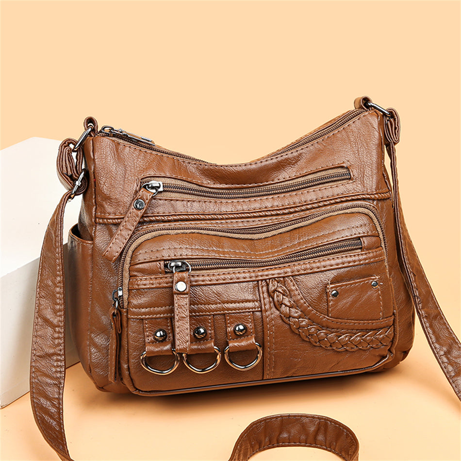 Giada - Vintage Tasche aus PU-Leder