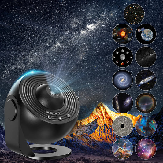 Galaxy Planetarium Projektor – 13-in-1 Sternenhimmel & Universum Projektion, HD, Timer, Kinder-Nachtlampe & Dekoration
