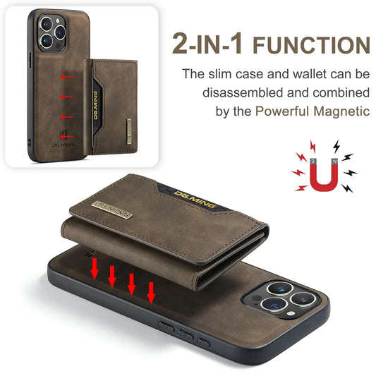 MagnaCase - 2-in-1 iPhone-Hülle mit abnehmbarem Geldbeutel