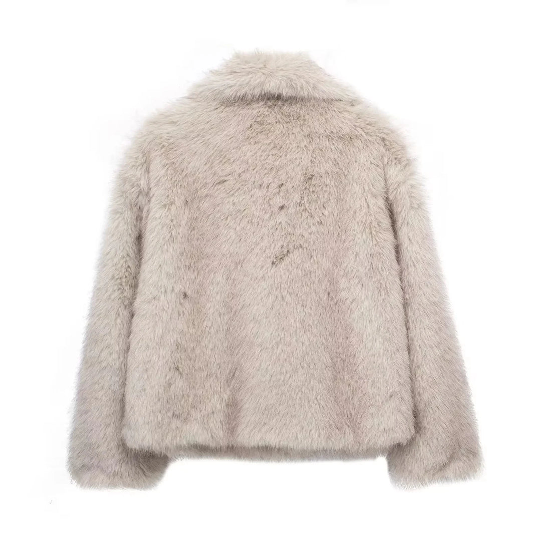 AlmedaLuxe - Pelzjacke | Perfekt für einen luxuriösen Winterlook