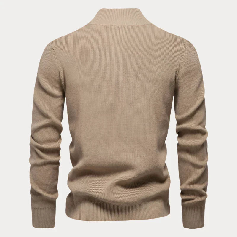 Vance - Strickpullover mit Knöpfen für Männer