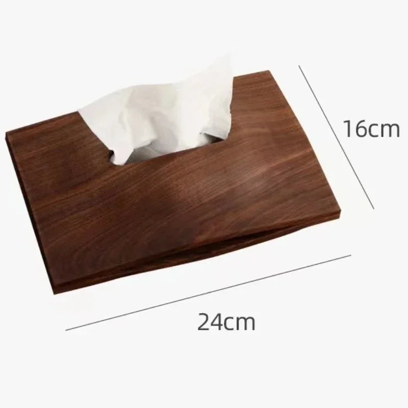 Tissura - Hochwertige Papiertaschentuchbox aus Kiefernholz, minimalistisches Design