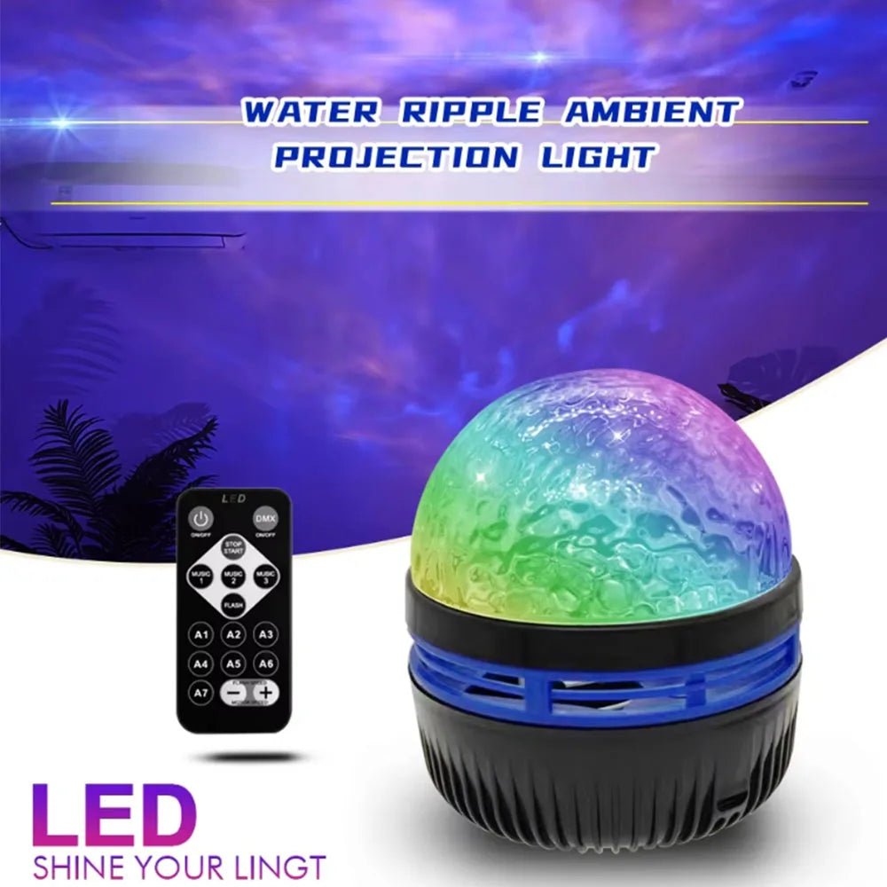 Galaxy Sternenhimmel LED Projektor – USB-betrieben mit Fernbedienung, Nachtlicht & Stimmungslicht