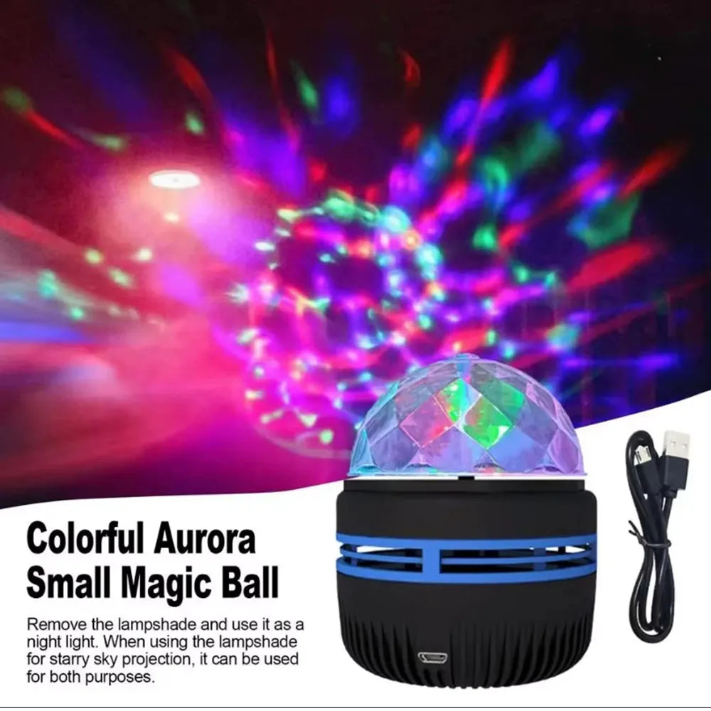 Galaxy Sternenhimmel LED Projektor – USB-betrieben mit Fernbedienung, Nachtlicht & Stimmungslicht