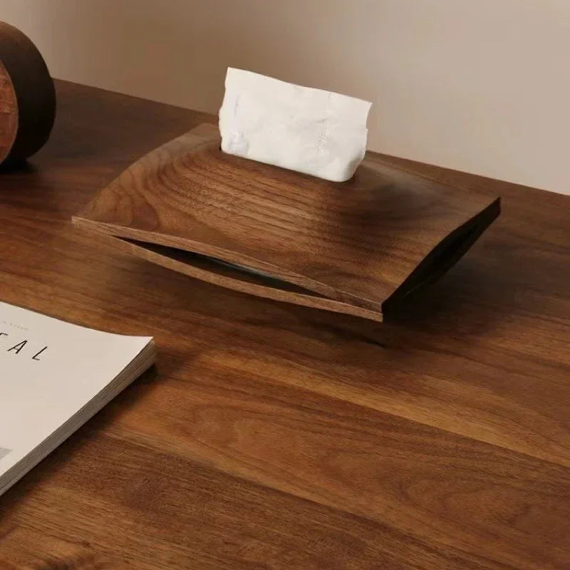 Tissura - Hochwertige Papiertaschentuchbox aus Kiefernholz, minimalistisches Design