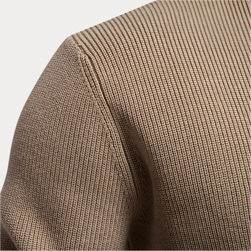 Vance - Strickpullover mit Knöpfen für Männer