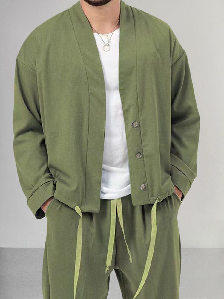 Armand - Minimalistisches zweiteiliges Freizeitoutfit für Männer