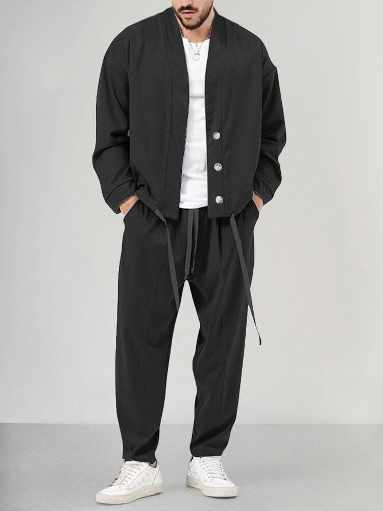 Armand - Minimalistisches zweiteiliges Freizeitoutfit für Männer