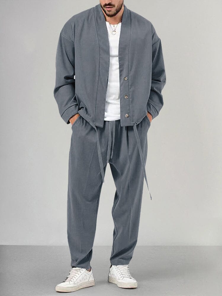Armand - Minimalistisches zweiteiliges Freizeitoutfit für Männer
